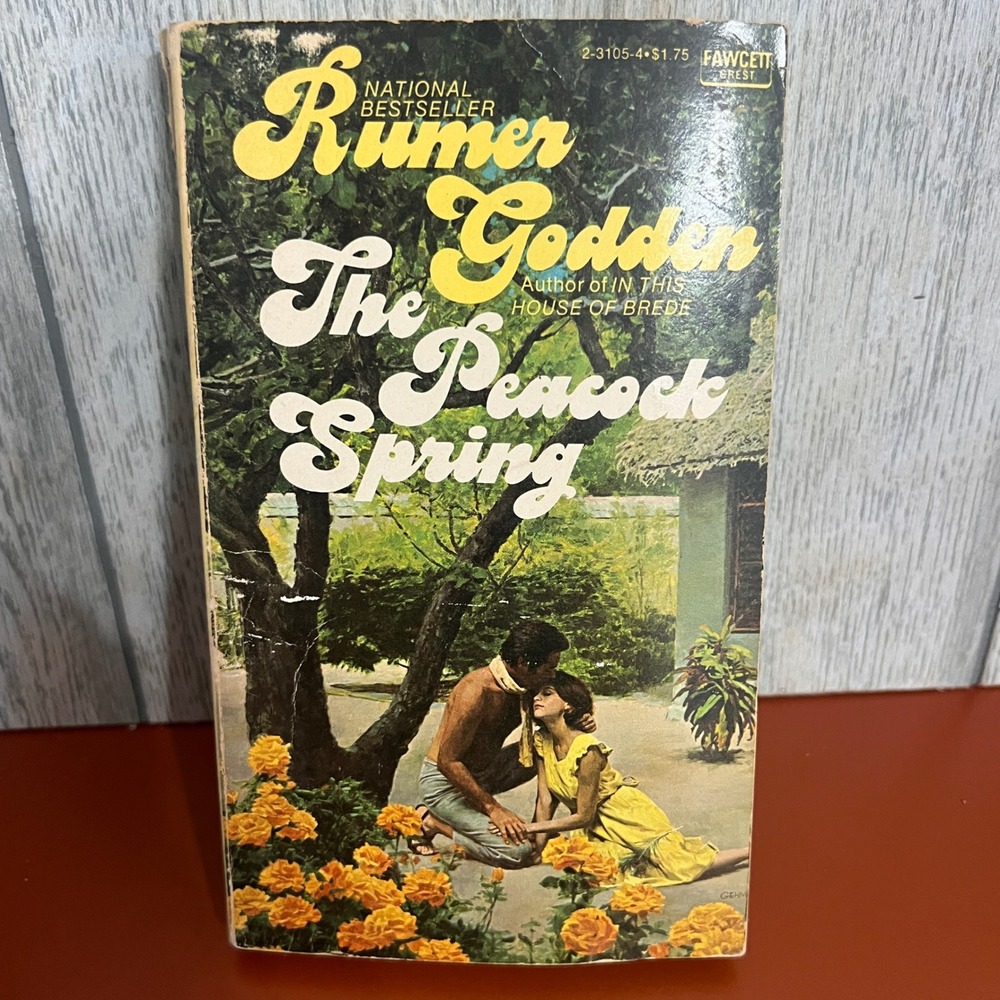 The Peacock Spring‎ Rumer Godden Vintage 1975 Paperback Fawcett Crest Romance